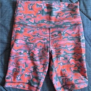 lululemon athletica Pink and Gray Athletic Shorts